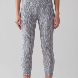 Lululemon under wunder patterned pants